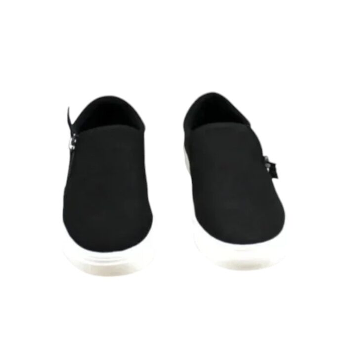 Kensie Faux Suede Slip-On Side Zip Sneaker