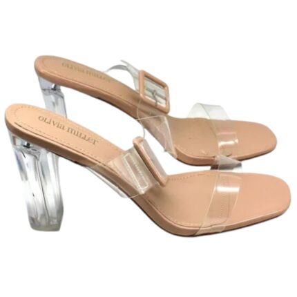 Step into Elegance with Olivia Miller Naked Truth Heel Sandals