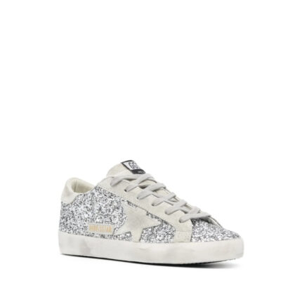 Golden Goose Super-Star Glitter Sneakers