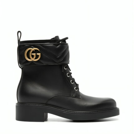 Gucci double G-plaque ankle boots