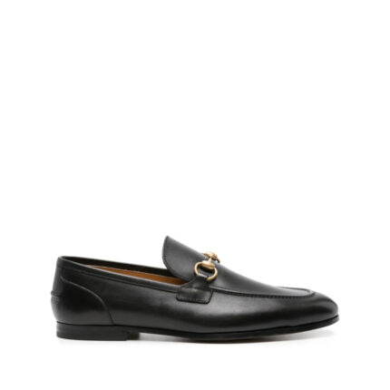 Gucci Jordaan Leather Loafers