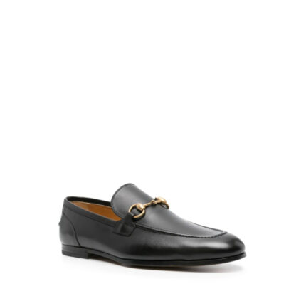 Gucci Jordaan Leather Loafers